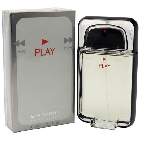 play eau de toilette spray men by givenchy|givenchy perfume for men.